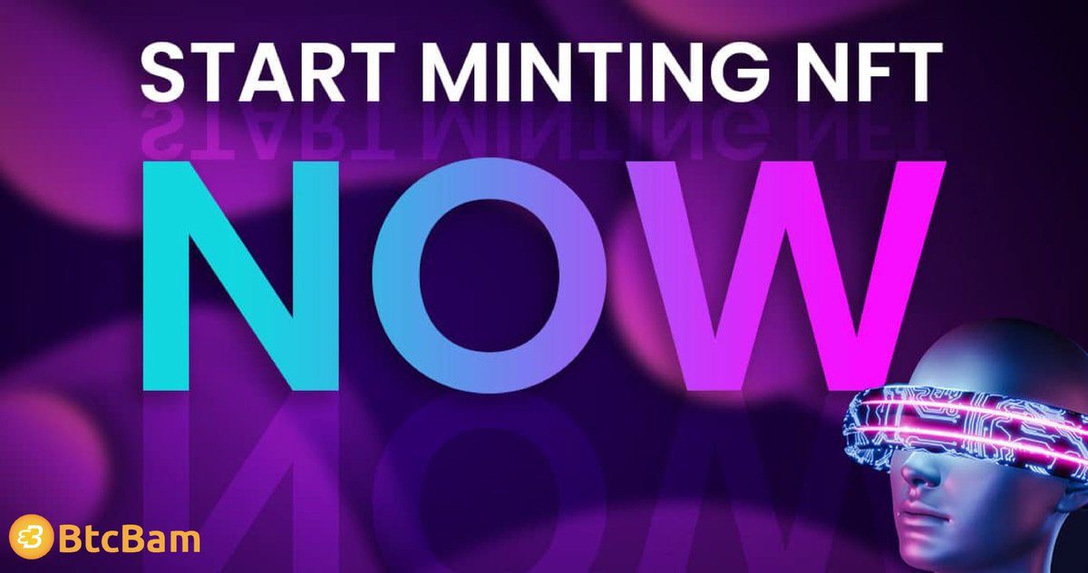 Are you ready to mint your NFT's with BTCBAM?

NFT marketplaces are platforms where NFTs can be stored, displayed, traded and in some cases minted (created).

➡️nft.btcbam.com

#BTCBAM  #mexc #HOTBIT #hitbtc #nft #cryptocurrency #NFTCommunity #NFTGiveaways #Metaverse