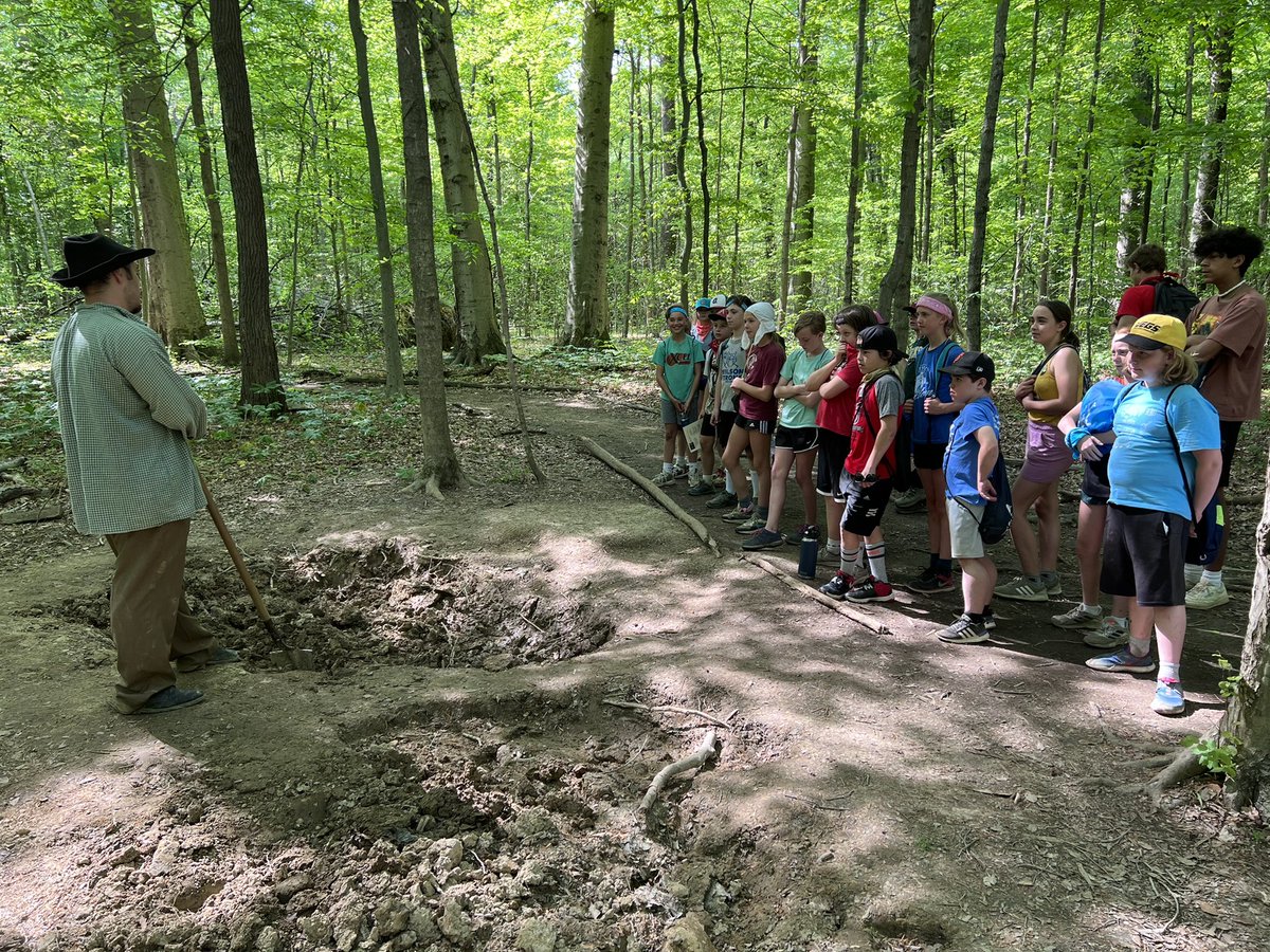 Learning about Ohio in 1780’s and having a blast in the great outdoors!