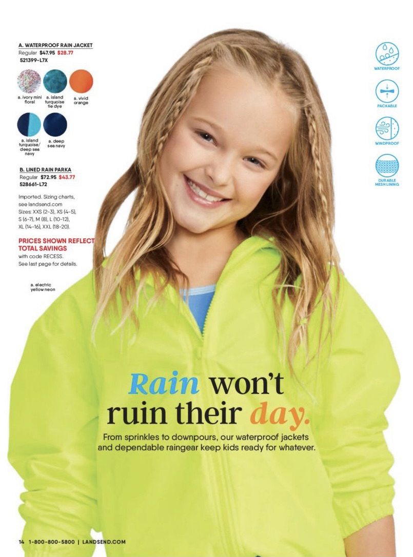 TerryLongModels's tweet photo. LOVE getting catalogs in the mail with our models in them 💙 Kennedy for Lands' End #tearsheet #print #kidsfashion #terrylongmodels #nyc https://t.co/DZZOi1Nqeu