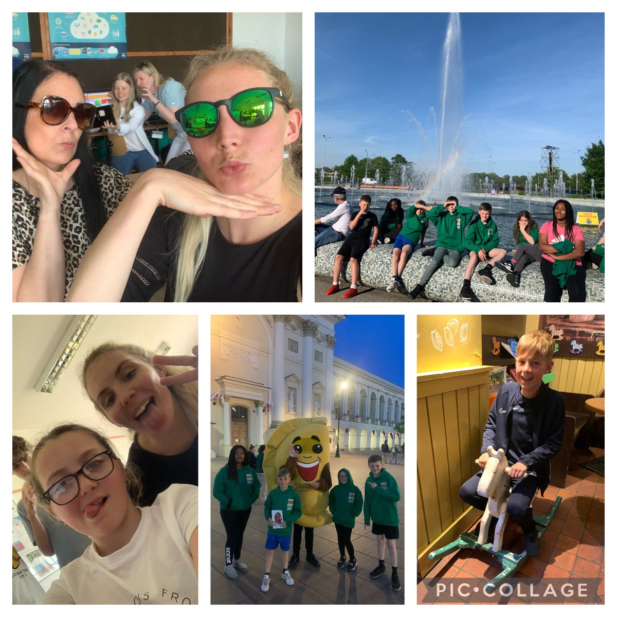 pencaerauprima1's tweet photo. Not to forgot the very important silly stuff we’ve been up to, if you can’t beat them join them! 🤪 We’ve had a ball, pupils and staff alike 😄 We can’t believe the last day is tomorrow 🥲 @EUErasmusPlus @ISLCymru #DORIS https://t.co/JG42eglJoP