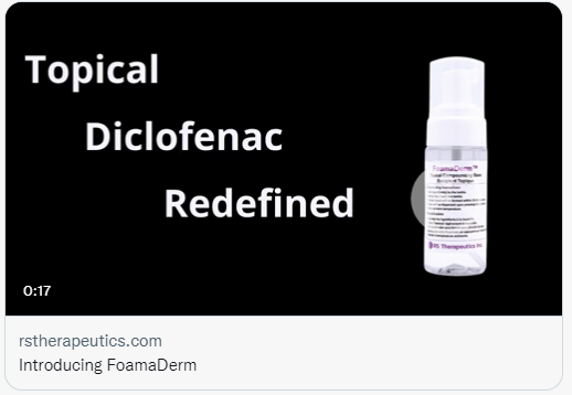 Now I feel like a moron for not knowing the original definition of topical Diclofenac.