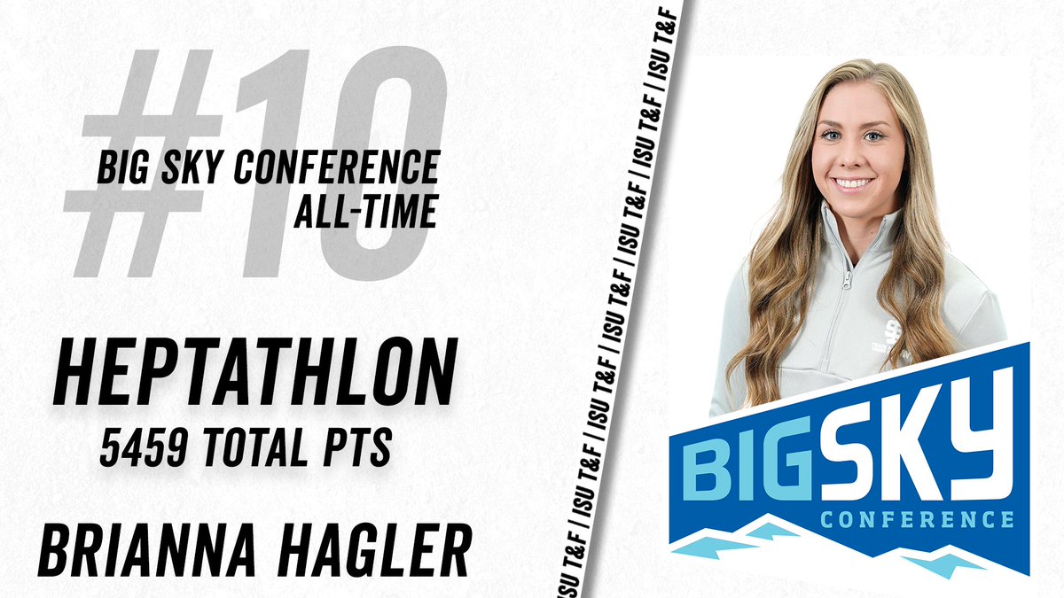 ISUBengals's tweet image. Championship Alert ❗️❗️

Brianna Hagler wins the @BigSkyConf title in Heptathlon!

#RoarTogether