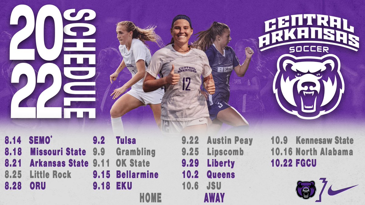 New year, new schedule! Our 2022 schedule has officially dropped! 

📰: bit.ly/3Pm46R8

#BearClawsUp
