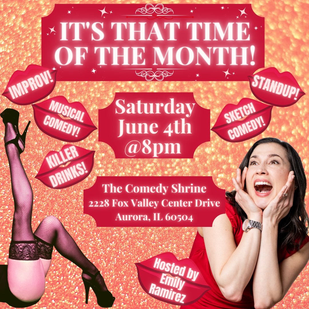 Check out this amazing all ladies variety show one night only next Saturday!