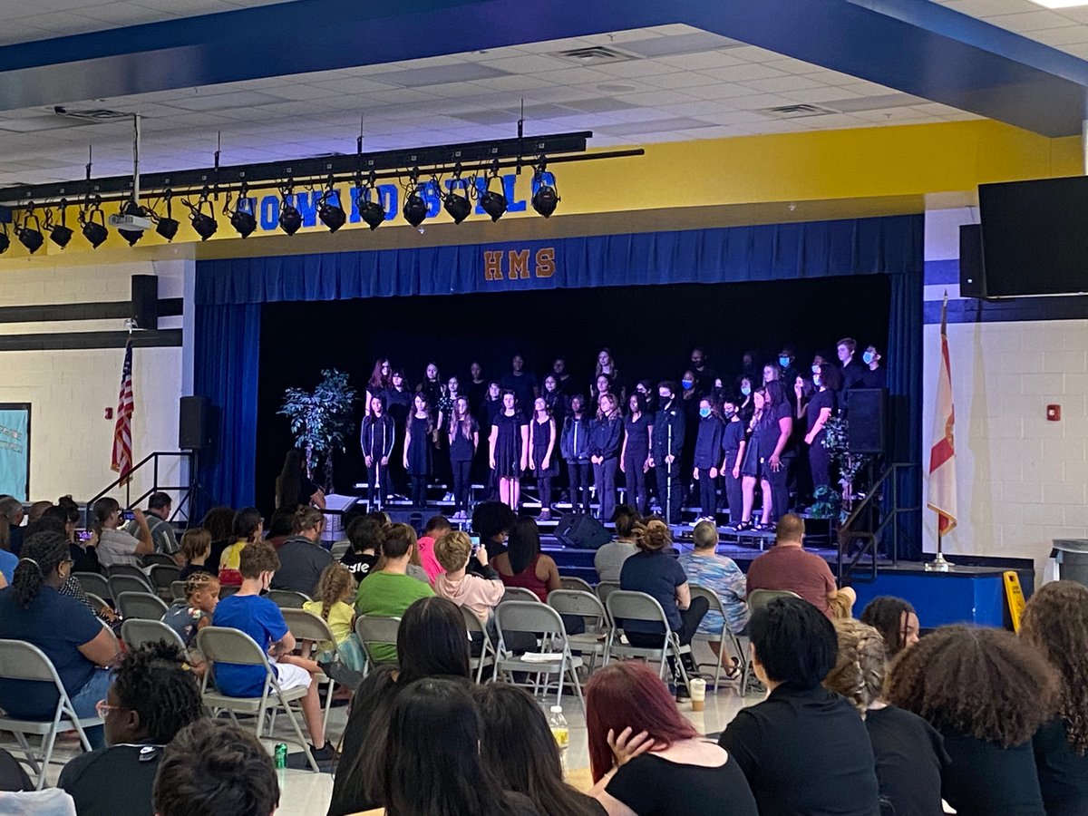 Our growing Chorus program put on an unforgettable concert tonight! TY to our students and our Director Mrs. Christie! #bullsway #TrustTheProcess  @MCPSFineArts