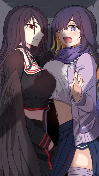 하스미와 츠쿠요 #ブルアカ 