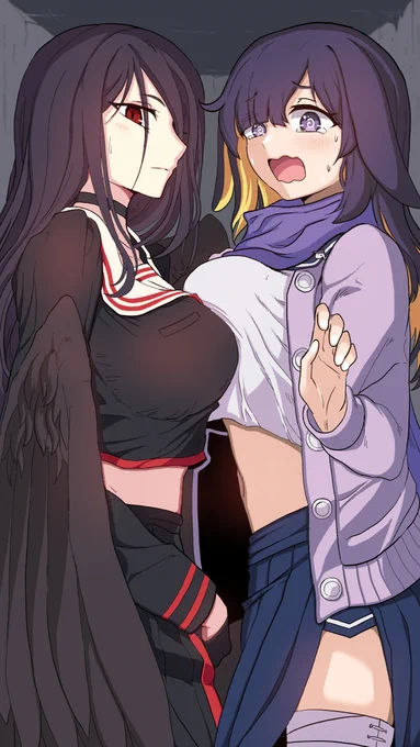 하스미와 츠쿠요 #ブルアカ 