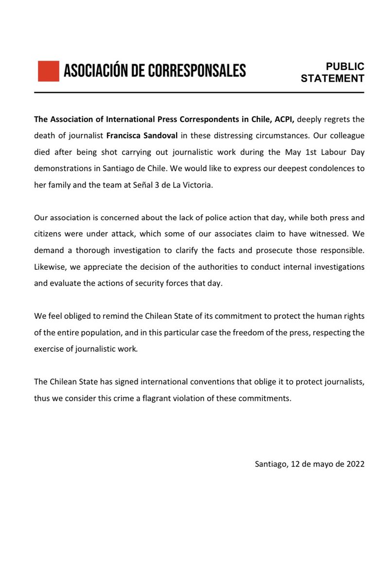 Corresponsales Chile tweet media