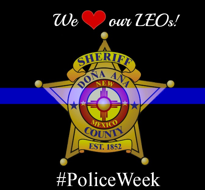 DACinformation's tweet photo. National Police Week pays special recognition to law enforcement officers (LEOs) who have lost their lives in the line of duty for the safety and protection of others. How will you honor those behind the badge? 
#PoliceWeek #GoDASO #thankfulthursday https://t.co/6pBPot1CuR