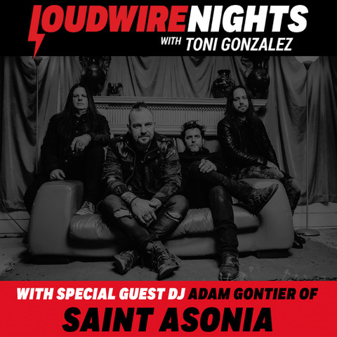 .@saintasonia frontman @AdamWGontier will be the Special Guest DJ this evening on @LoudwireNights starting at 7! They'll talk about making up with old bandmates, the moment he knew singing was his calling and influences. loudwire.com/listen-live/