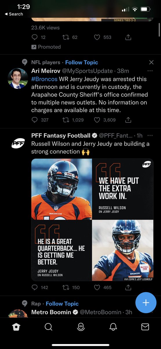 MorningBeer1's tweet photo. That’s two tweets back to back right there #broncos #juedy https://t.co/E8BRxryJLN