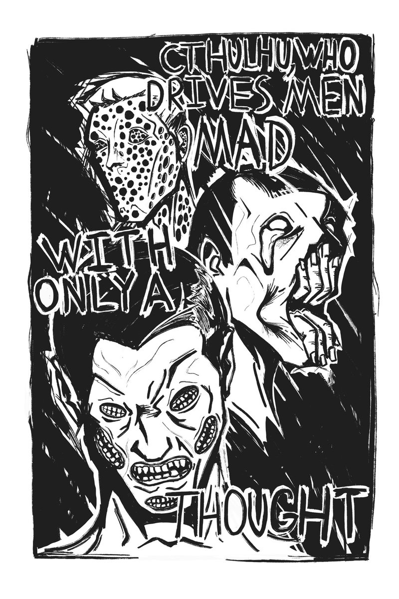 dotmelee's tweet photo. Heya! I’m Richard, aka Melee, and I’m a sequential artist focusing on horror. I’m currently writing and drawing an original comic called Calamari! https://t.co/pAVtaWQRry