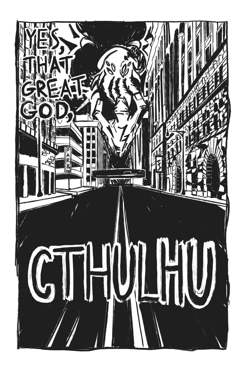 dotmelee's tweet photo. Heya! I’m Richard, aka Melee, and I’m a sequential artist focusing on horror. I’m currently writing and drawing an original comic called Calamari! https://t.co/pAVtaWQRry