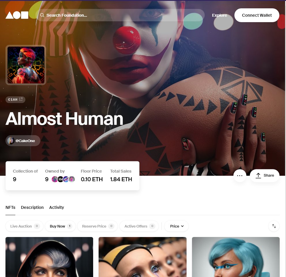 🍰1️⃣ Cake One - cakeone.eth/tez tweet media