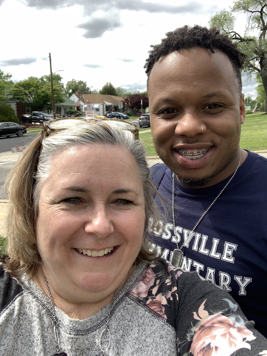 So fun to bump into my old friend today! <a href="/KJenningsJr/">Mr. Jennings</a> radiates such enthusiasm and excitement about welcoming his new school family together when <a href="/RossvilleElem/">RossvilleElementary</a> opens in August! <a href="/BaltCoPS/">Baltimore County Public Schools</a>