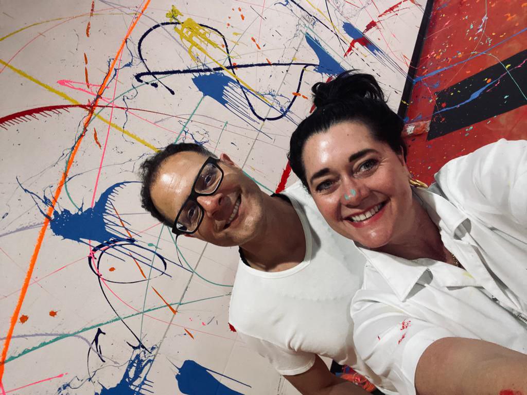 theclubfomo's tweet photo. The majority of the painting is done! 

George, @RobbiFirestone and the team have been hard at work to finish this place up by Monday!

@crypto_swarm #BAYC $BHNY #Web3 #NFTs #NFT #Web3 https://t.co/9TME9XEn7J