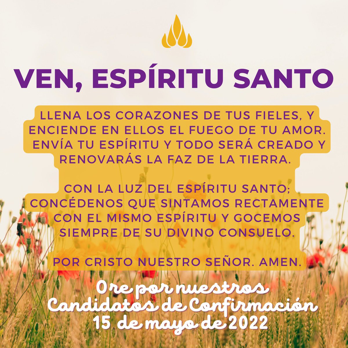 StBCtKYM's tweet photo. Pray for our candidates from both parishes, who will be Confirmed this Sunday at 3:00 pm! Join us  at https://t.co/rW6182zrum or Youtube  (https://t.co/L05WSnA9jr)
¡Oren por nuestros candidatos de ambas parroquias, que serán Confirmados este domingo a las 3:00 pm! https://t.co/x8vM3MjUJ2