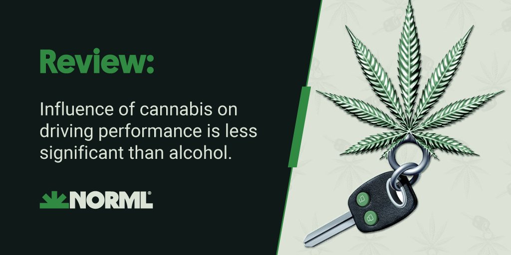 NORML's tweet photo. Several studies have been conducted to review the influence of #cannabis on driving.
If you're curious, additional information is available in the #NORMLFactSheet: https://t.co/Pf8qKAO7y6 https://t.co/tGwDiQ6Zjz
