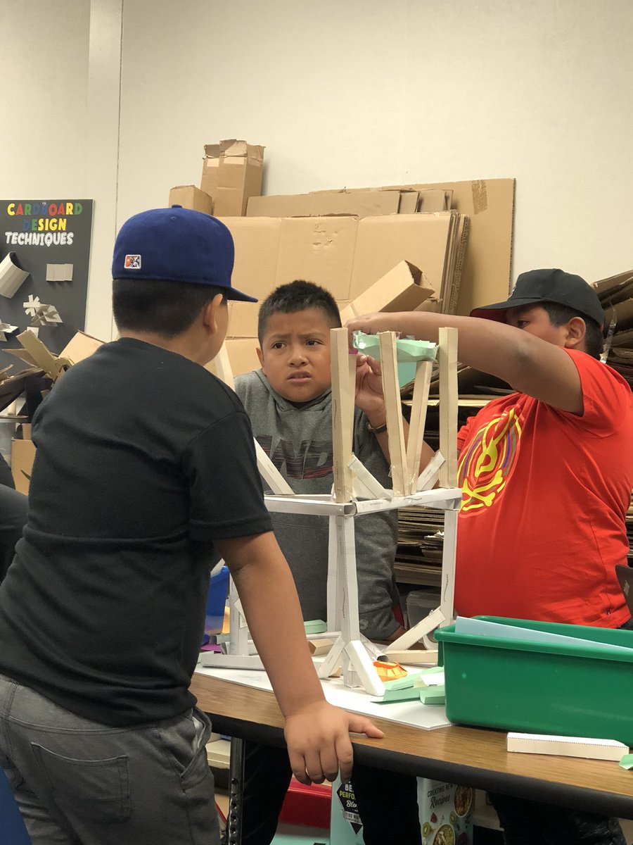 JagThinkerspace's tweet photo. Ask these 3rd graders about kinetic/potential energy, inertia, momentum, balance, stability, velocity, and centripetal force. These were the conversations these engineering teams were having as they constructed roller coasters with at least 8 turns, 1 funnel, and 1 loop. https://t.co/E55F9axtkw