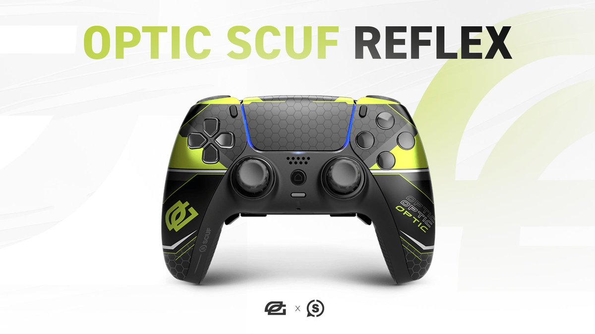 Heard y'all wanted the OpTic SCUF REFLEX.

GIVEAWAY TIME! RT/Like, tag 2 friends &amp; reply #GreenWall for a chance to win one. @SCUFGaming