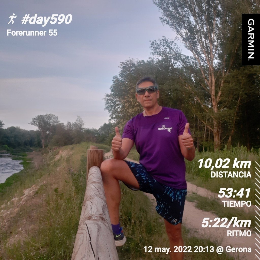 danisoriano70's tweet photo. Luciendo la 🟪 #retodravet
Empezamos otra cuenta atrás 10...
#RunEveryDay
#day590
#metodosori
#RonhillSpain
#eljardinet #vamosgarmin
#drinkingrunners #kmsxalimentos #nofunnorun
#mrfree
#amibola
#runstreak
#NoDaysOff
#siguehaciendoloquetemueve
#femesportprimavera https://t.co/99v1i0SOH0