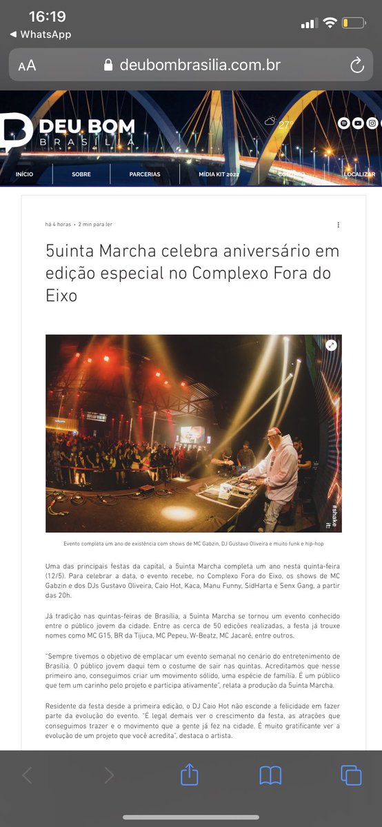 higorguilherm95's tweet photo. Feliz demais e sem palavras. Nosso muito obrigado a cada um que faz parte, cada um que se faz presente. 

Em cada movimento do projeto pensamos muito em vocês e no que esperam curtir ao sair de casa ✨

Vamos pra mais um hoje, aguardamos vocês. 🥳🎂🎈 #5Marcha https://t.co/uVbvsN76ye