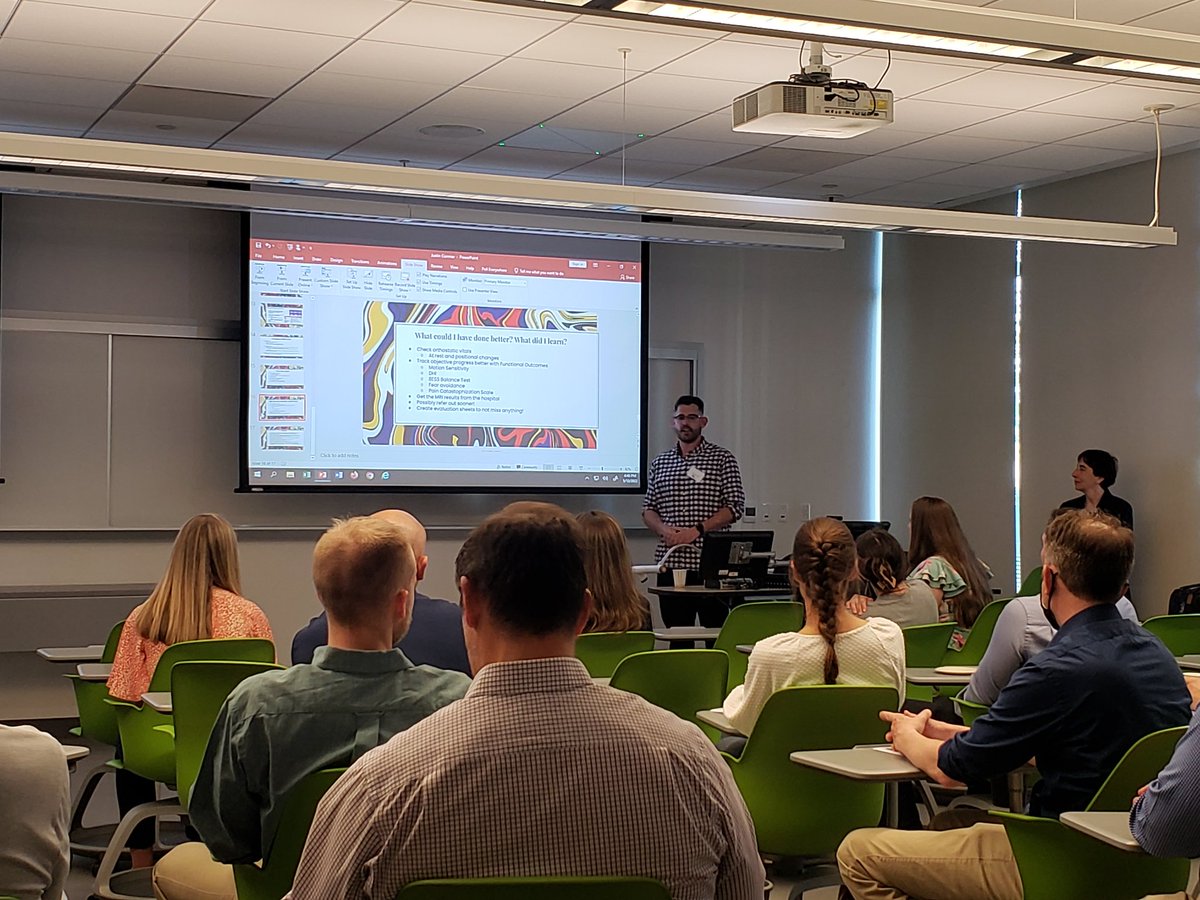 UMLPTKChair's tweet photo. The Inaugural @UML_ZCHS DPT Student Showcase! Featuring our '22 graduates with local PTs and @UMLowellAlumni https://t.co/xlzB9CZ5Jt