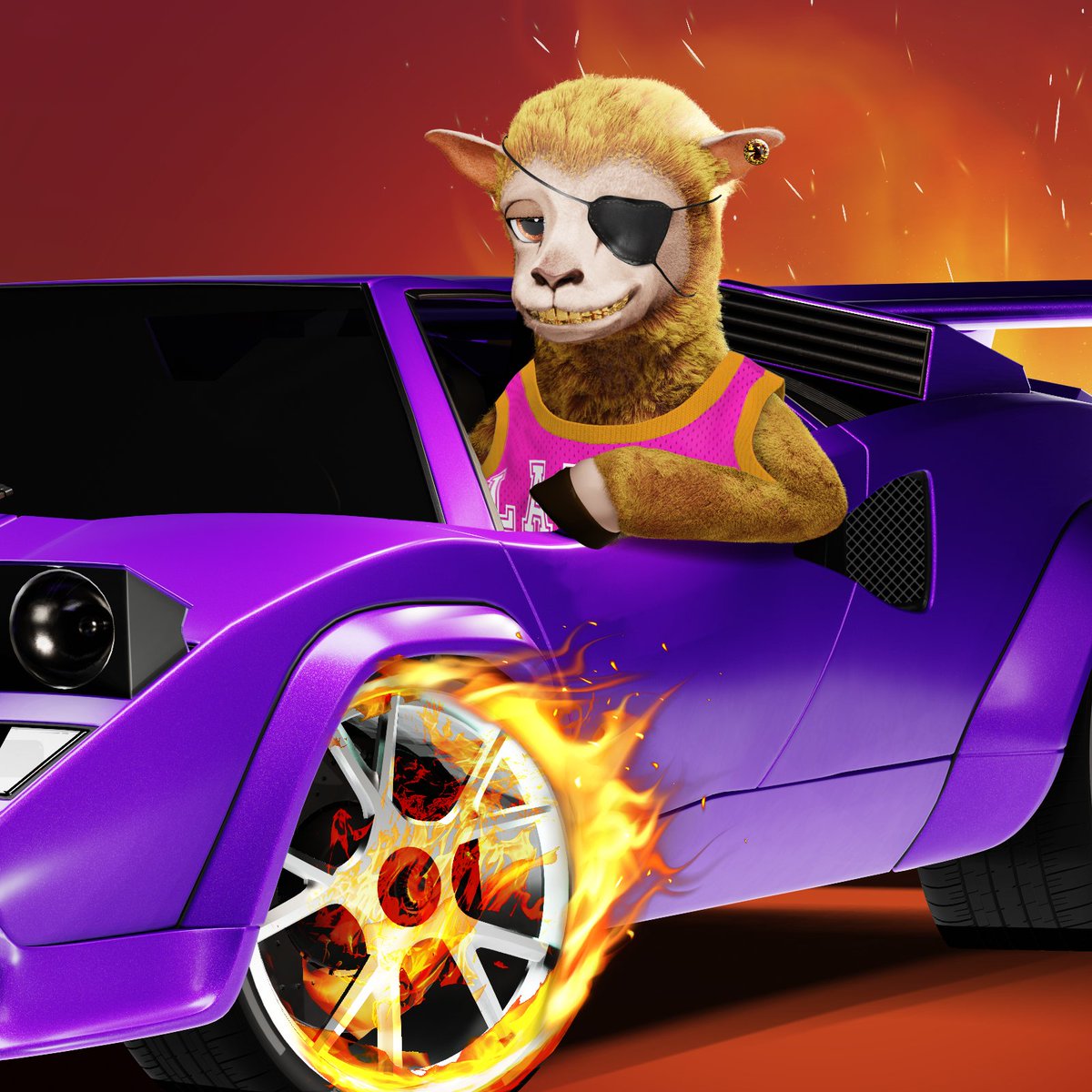 lazylambnft's tweet photo. A little sneak-peek for you. 🫣 🐑
#lazylambnft #nft #lambo #carclub https://t.co/FhZGNCo9aX