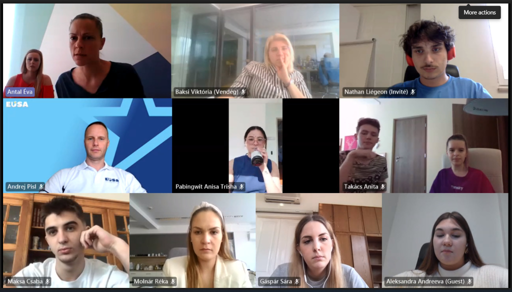 eusaunisport's tweet photo. A welcome session in #ErasmusPlus project Future #volunteers - Key to success is #GenerationZ #K2S #GenZ was held online, ahead of trainings at sports events coming up: #MEFOB Festival in #Hungary and #EUG2022 European Universities Games Lodz in #Poland.
https://t.co/WkKSzCIVfR https://t.co/5tVyyY8xZu