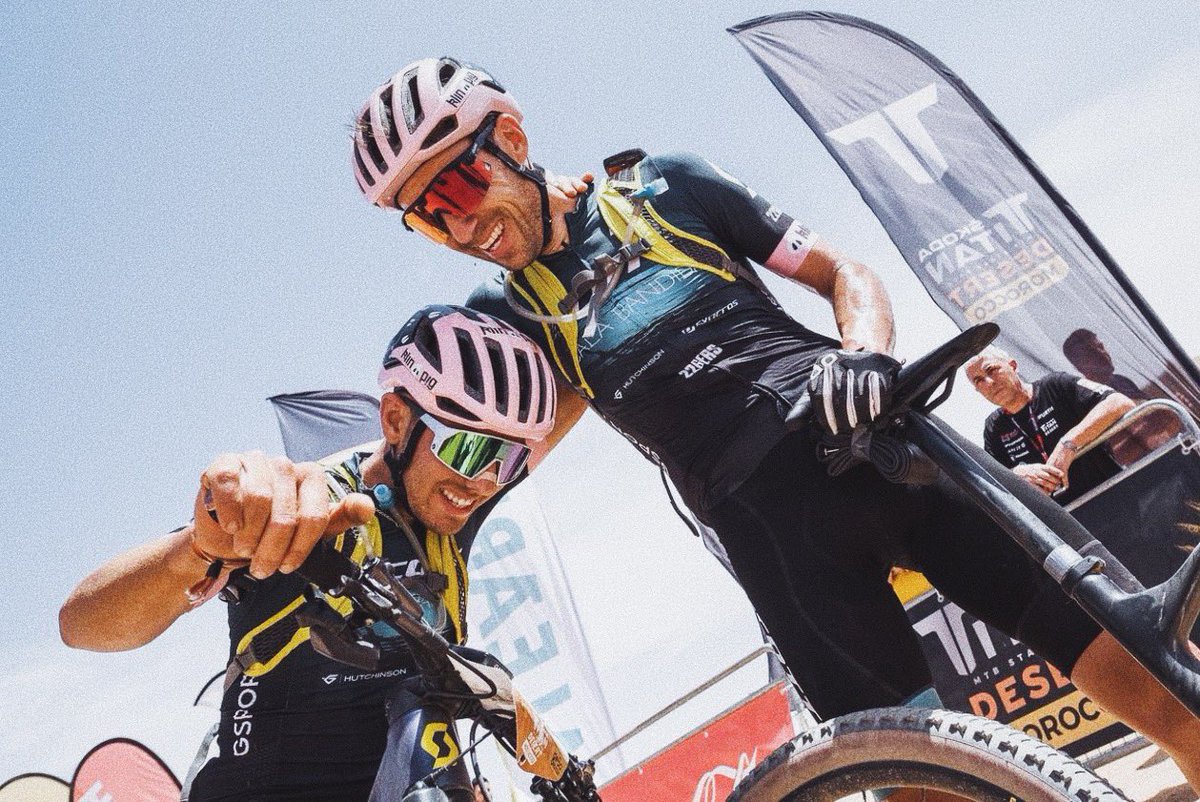 Ya podemos decir que tenemos una etapa de la <a href="/TitanDesert/">Titan World Series</a> 🐪 

¡¡ Enhorabuena <a href="/sergiomantecon/">Sergio Mantecón</a> y <a href="/MiquelFaus/">Miquel Faus</a>, increíble trabajo en equipo !!

<a href="/scottcbteam/">SCOTT CALA BANDIDA</a> 

#gsportcustom
#cycling