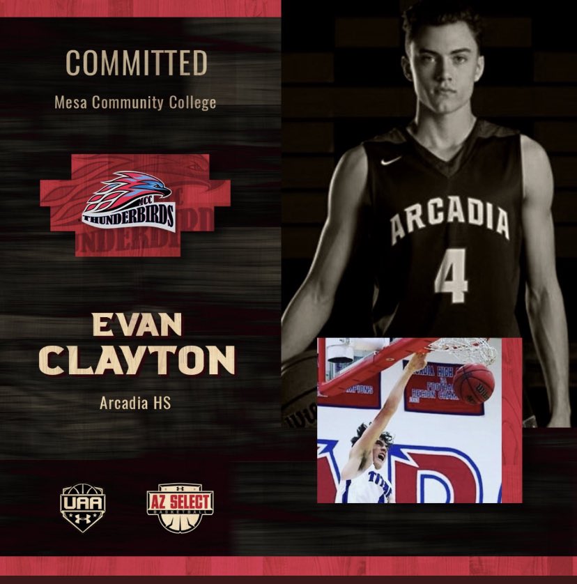 Very Thankful to Say I have committed to <a href="/TBird_Athletics/">Mesa Thunderbirds Athletics</a>  to continue my academic and athletic career! Can’t wait to get out on the court for <a href="/lesterballer/">Coach Lester Neal</a> &amp; <a href="/bballcoachdub/">Coach Wilson</a> next fall!