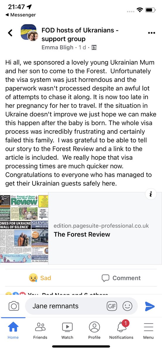 hantmcg's tweet photo. @BorisJohnson Please don’t congratulate yourself. You have made the visa process so painful that our Ukrainian guests believe it’s deliberate so that they give up and go somewhere else. It’s the people of the U.K. you should be congratulating. They’re the only generous ones in all this. https://t.co/giOCmUiLPN