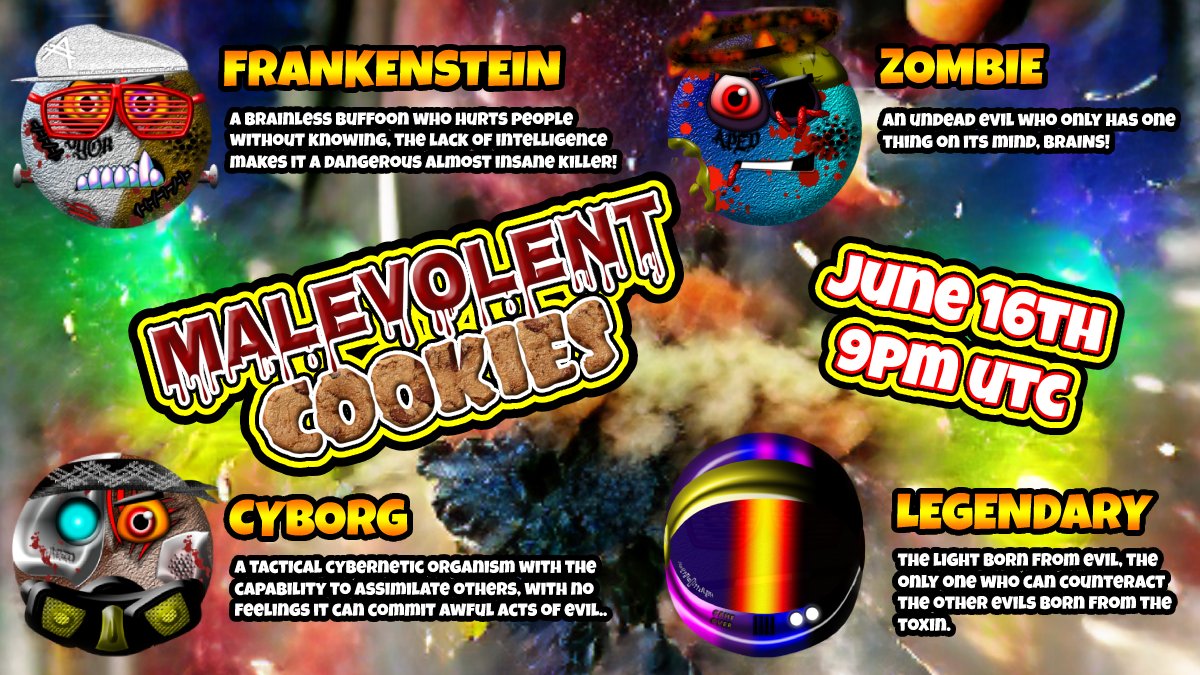 Please retweet and follow us on Twitter and join our discord - big plans for this project. 

Mr Biscuits is outdoing himself! 

#CNFTs #NFTCommunity #CNFTCollection #CNFTdrop