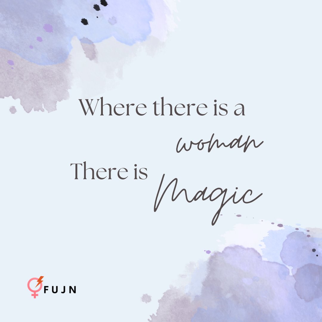 A woman is able, in a lot of situations, to create magic for others. For that, she deserves to feel empowered, enabled, and magical. 

#womensupportingwomen #womenhelpingwomen #womenmagic #womanmagic