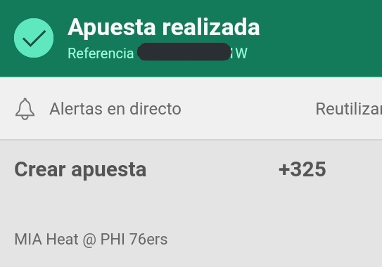 props_player's tweet photo. Miami vs 76ers [+325]

Confianza en llevarnos el Crear Apuesta de hoy 🏀🔥

200 Retuits y es gratis para todos!! https://t.co/8Xh82Llvt4