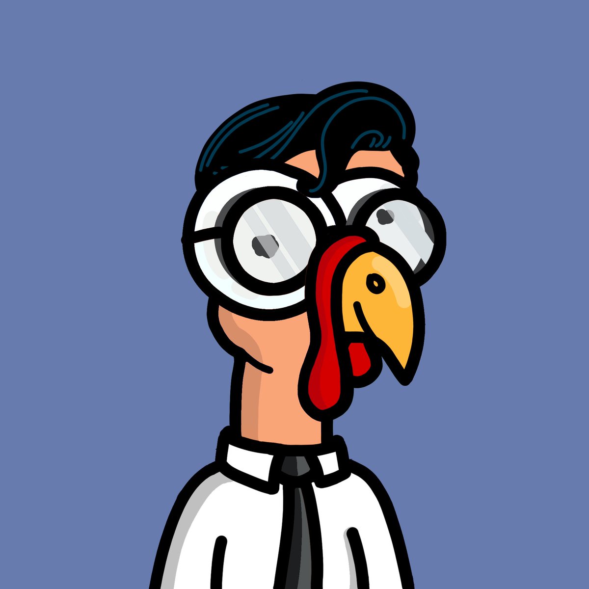 AnimeTurkeysNFT's tweet photo. @lorek_templar One nerdy Clark Kent 🤓 https://t.co/Hm2il5EcY8