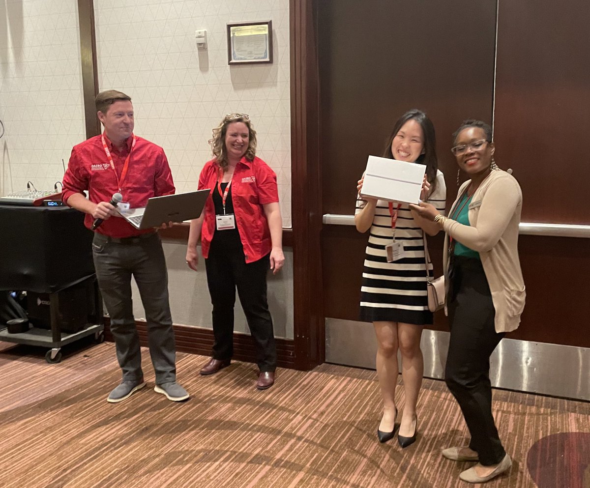 Congrats on the new iPad from <a href="/rto_ero/">RTOERO</a>, Jeewon! Great conference  <a href="/oasbo/">OASBO</a>. See you next year. #oasbo22