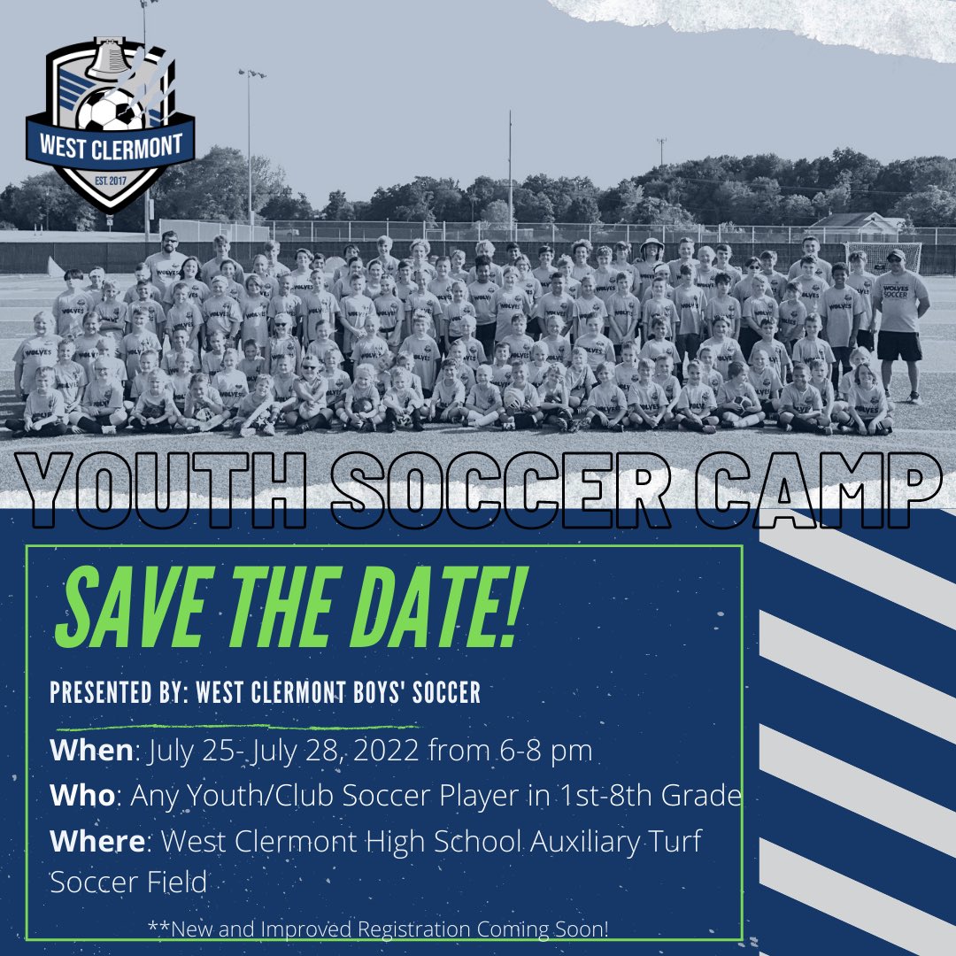 WolvesBSoccer's tweet photo. Save the Date! Registration to come soon!! Trust me, you won’t want to miss this!! https://t.co/nvXmI6QlJq