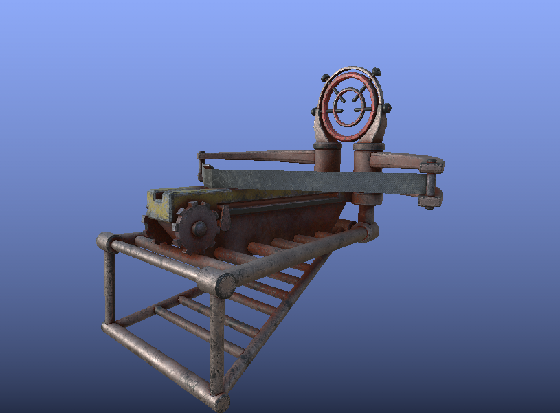 NethashStudio's tweet photo. Balista's aim and fire  is shaping up as well. New variation of frontal bumper weapon. How good can you aim with a car? 🤔🚗🎯
by @Arvodz 

~Rust Racers ®️
https://t.co/rfzRme3sAA
#indiegame #indiegamedev #indiedev #gamedev  #UnrealEngine5 #Steam #RustRacers #car #vehicle #battle https://t.co/CVXUpciK4F