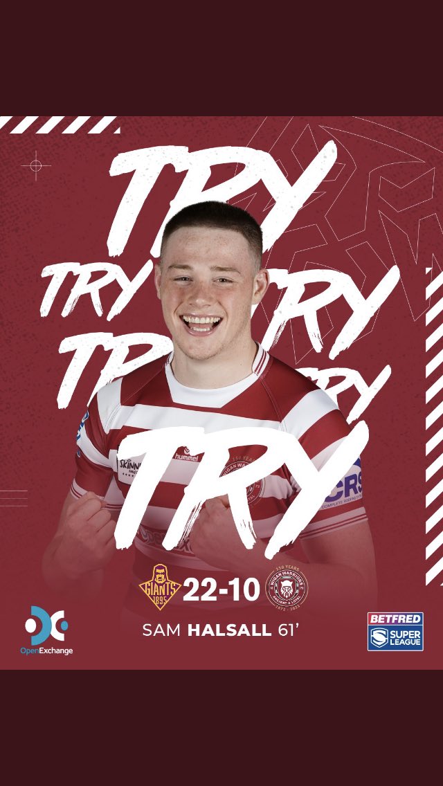 PET_SHACK_DELI's tweet photo. 2 for our sponsored player Sam Halsall tonight &amp; made some ground. Every game can be learned from. Unlucky @WiganWarriorsRL #gundoggear #RAW #samhalsall https://t.co/xE4iiAIpJS