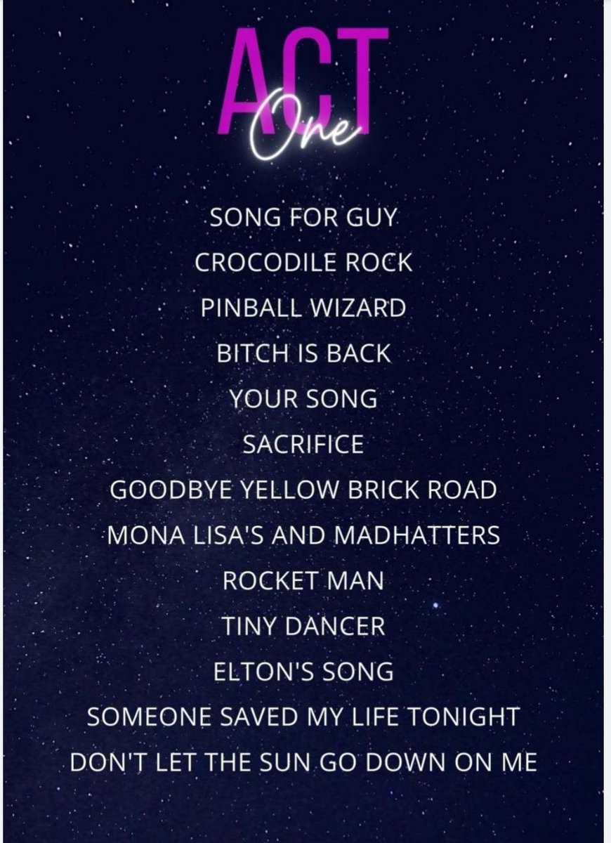 Ready to Crocodile Rock <a href="/TheatreOnTheBay/">Theatre On The Bay</a> in honour of the Rocket Man and his songs! It's "Your Song" on until 21 May. And yes, the fist song is ... my song 🎵 🤣 #theatre #eltonjohn