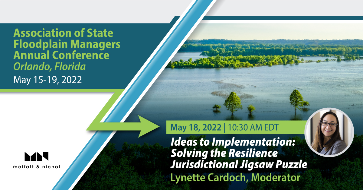moffattnichol's tweet photo. Moffatt &amp; Nichol will host a showcase panel at the @FloodsOrg Annual Conference. Moffatt &amp; Nichol’s Director of Resilience and Adaption, Dr. Cardoch, will moderate a panel on working with multiple jurisdictions to create resilient, adaptable communities.
https://t.co/30MErxLwMv https://t.co/dYrNe8eyqV