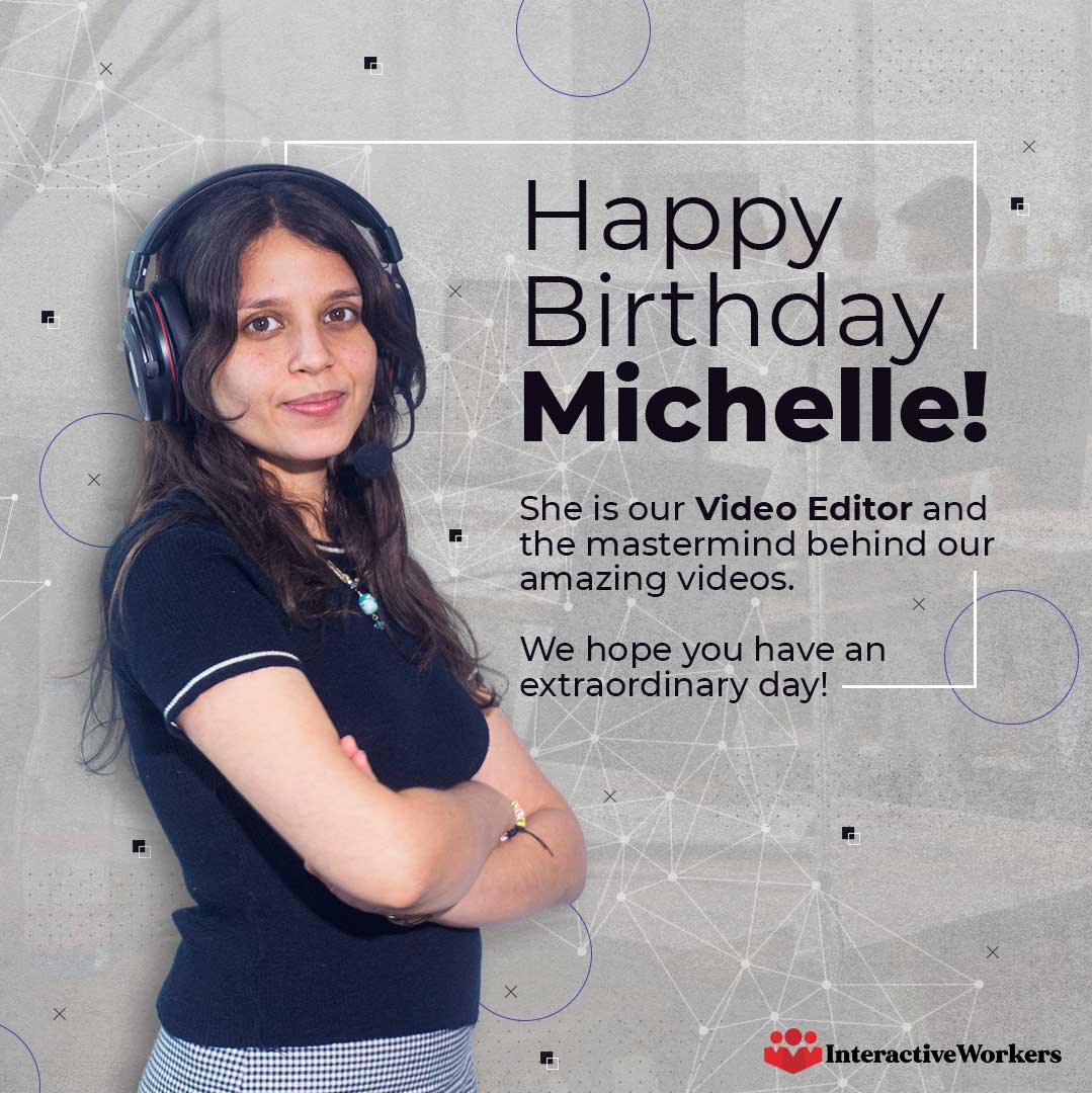 InteractiveWrks's tweet photo. 𝐇𝐚𝐩𝐩𝐲 𝐁𝐢𝐫𝐭𝐡𝐝𝐚𝐲 to our sweet Video Editor, Michelle! 🤳

We are happy to have such a committed professional like Mich in 𝐈𝐧𝐭𝐞𝐫𝐚𝐜𝐭𝐢𝐯𝐞𝗪𝐨𝐫𝐤𝐞𝐫𝐬💪🏻

#virtualassistant #virtualassistants #virtualofficeassistant #freelancer #videoeditor #video #videoediting https://t.co/YSwUJ5cPxH