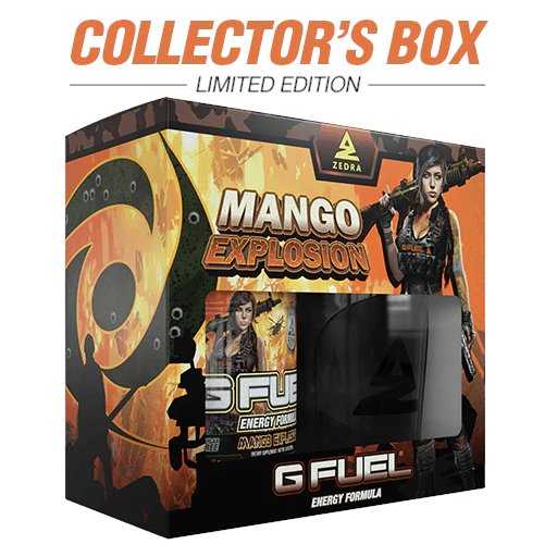 GFUEL Discount Codes on Twitter "Get the new Mango Explosion Collector