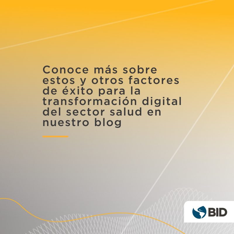el_BID's tweet photo. Venimos apoyando a los países de la región en la #TransformaciónDigital de sus sistemas de #Salud. En este camino aprendimos varias lecciones fundamentales, te las compartimos en este blog: