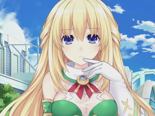 〝I see. Well, tell Vert what's bothering you.〞

She brushes her hair with her fingers.