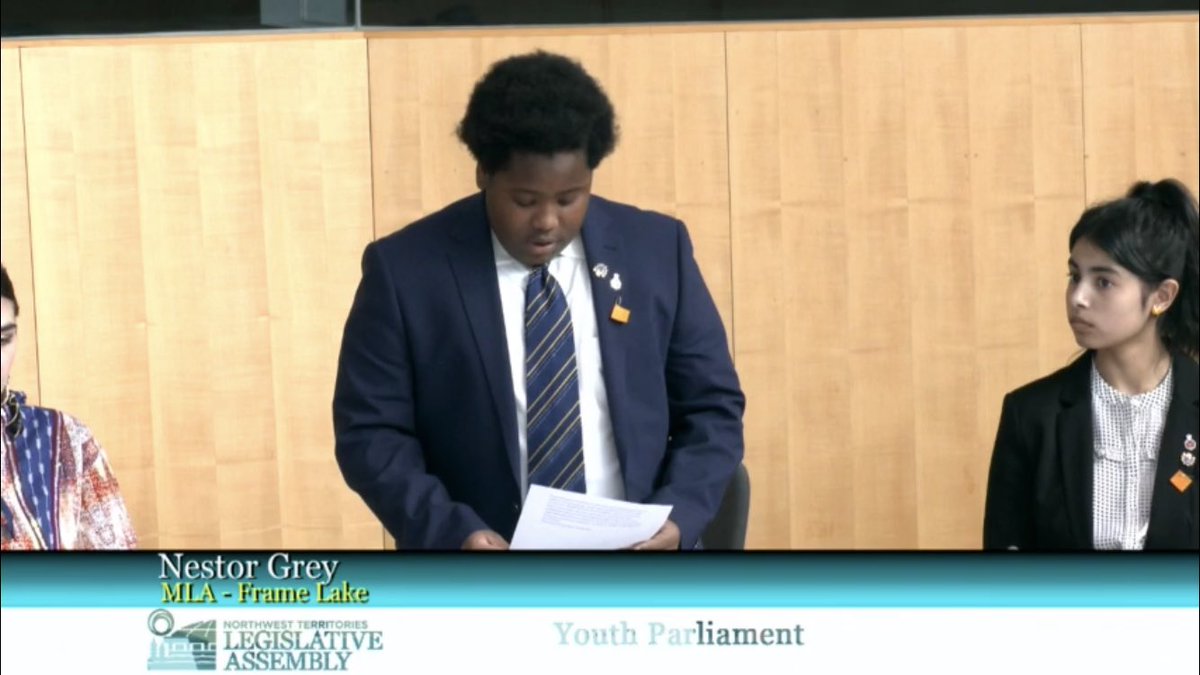 RylundJohnson's tweet image. MLA for Frame Lake, Nestor Gray, (Also a YK North constituent), says we need to do more to incentivize immigration to the NWT. I agree Nestor! #NWTPoli