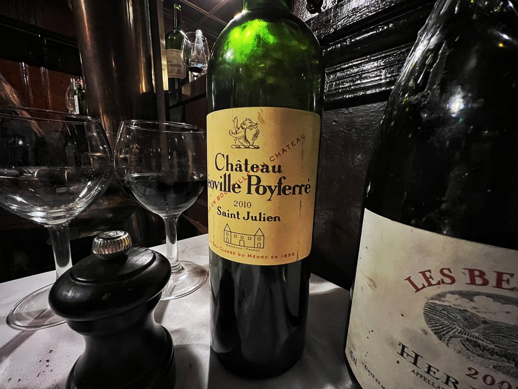 Straight up heaven… and the wine is off the #*%%#% charts.