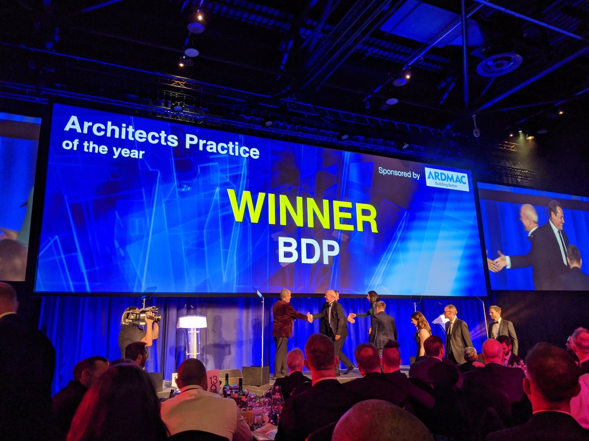 SimonKInsider's tweet image. Architects of the year BDP #insiderNWProp