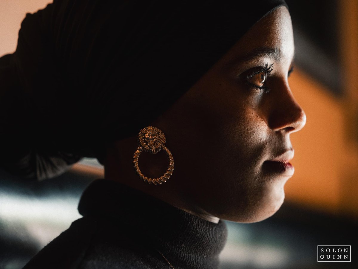 When you accessorize your earrings to match your heart.  #Hassina #NSLC #Syracuse #Braveheart #Leadership #Habibas